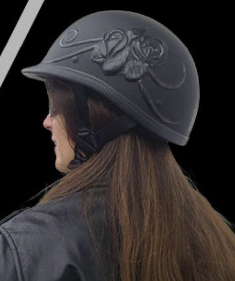BADASS Rose Tattoo Smallest DOT Certified Motorcycle Helmet – Route 32 Riding Gear BADASS Rose Tattoo Smallest DOT Certified Motorcycle Helmet – Route 32 Riding Gear