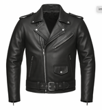 Brando - Men's Motorcycle Leather Jacket