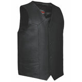 Cattleman - Mens Premium Leather Vest