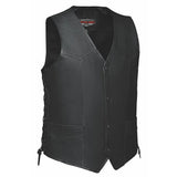 Bronco - Men's Premium Leather Motorcycle Vest