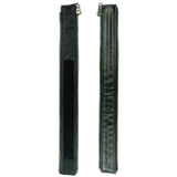 VXP52 Men's Black Universal Vest Expander Panel with Gun Metal Zip # 10 (Single Piece)