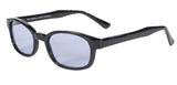 112 X - KD'S BLK FRAME/LIGHT BLUE LENS