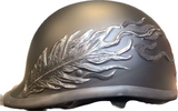American BADASS Phoenix  Smallest DOT Certified Motorcycle Helmet