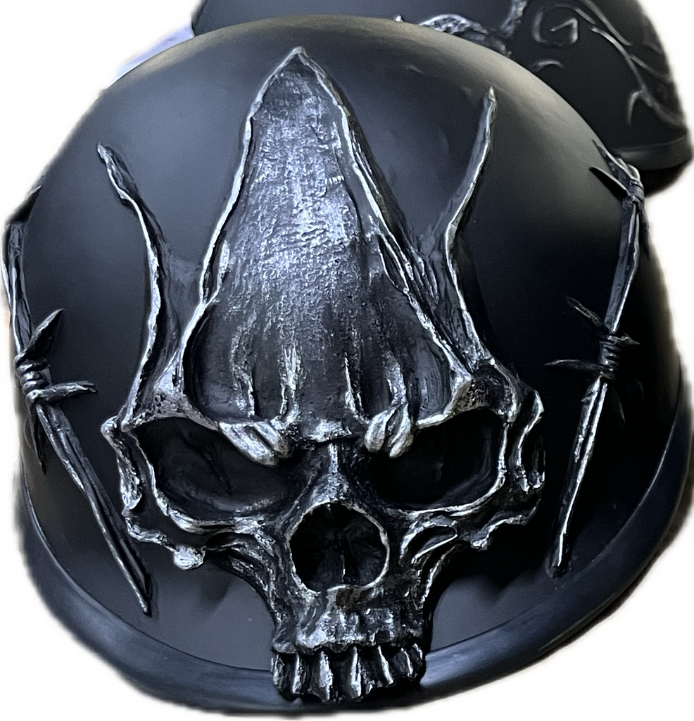 3d skull motorcycle helmet dot American BADASS Destroyer Wired Smallest DOT Certified Motorcycle Helm – Route 32 Riding Gear