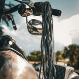 Black Leather Lever Covers