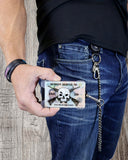 Gambler Wallet w/Chain Clip & ID Holder (wallet chain sold separately)