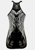 Women’s BLACK Stunning Twist Halter Top