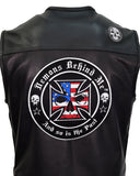 10 Inch Embroidered, Sew-On Patch - 5 Designs to Choose From