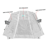 Mens Rough Rub-Off Denim Jacket
