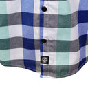 CLOSEOUT The "Sea Breeze" Flannel (Hidden Snap Collars)