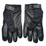 Black Gloves - Orange Logo