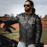 Viper - Men's Premium Leather Motorcycle Jacket