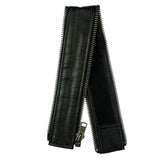 VXP52 Men's Black Universal Vest Expander Panel with Gun Metal Zip # 10 (Single Piece)