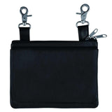 Leather Ladies Clip on Bag