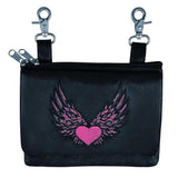 Ladies Clip on Bag with Luxurious Cowhide Leather