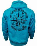 Nautical Compass Premium Hoodie