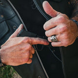 Sturgis - Men's SOA Club Style Leather Motorcycle Vest