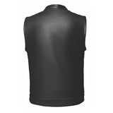 Commando - Men's SOA Style Club Leather Motorcycle Vest