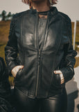 Juno - Women's Leather Motorcycle Jacket