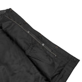Men's AM  Black Cowhide Leather Motorcycle Vest