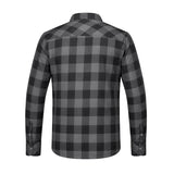 Sentry - Mens Black & Gray Armored Flannel