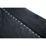 Biker Babe Women's Studded Leather Motorcycle Vest