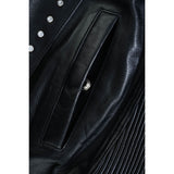Biker Babe Women's Studded Leather Motorcycle Vest