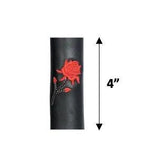 Red Rose Embroided Hair Accessory