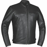 Black Iron - Men's Motorcycle Leather Jacket