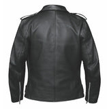 Lola - Women's Premium Leather Motorcycle Jacket