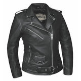 Lola - Women's Premium Leather Motorcycle Jacket