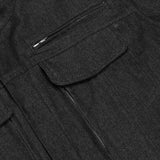 Mens Rough Rub-Off Denim Jacket