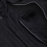 Mens Rough Rub-Off Denim Jacket
