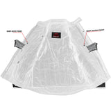 4-Season Hi-Vis Mens Textile Motorycyle Jacket  Waterproof & Ventilated
