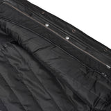 Men's Black Utility Style Motorcycle Jacket