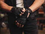 Men's Tough Deer Skin Fingerless Glove