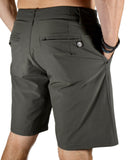 CLOSEOUT Gunmetal Stretch Hybrid Shorts