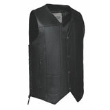 El Paso - Men's Motorcycle Leather Vest