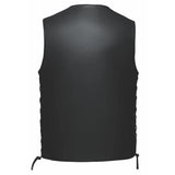 El Paso - Men's Motorcycle Leather Vest