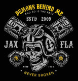Men's Helmet & Pistons Premium Light-Weight T-Shirt