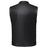 Iron Rider - Men's SOA Club Style Leather Motorcycle Vest
