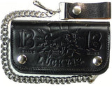 The DEATH OR GLORY Embossed Leather Wallet