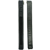 VXP53 Men's Black Universal Vest Expander Panel with Gun Metal Zip # 5 (Single Piece)