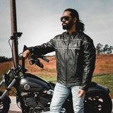 Viper - Men's Premium Leather Motorcycle Jacket