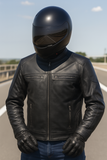 Highwayman - Men's Premium Leather Motorcycle Jacket