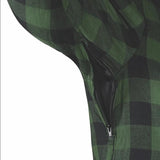 Warrior - Mens Black & Green Armored Flannel