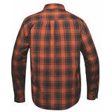 Mens Black and Brown Cotton Long Sleeve Flannel Shirt - TW211.00