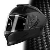 D.O.T. & ECE Daytona Viper- Grey Carbon Fiber