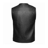 Steelhorse - Men's SOA Club Style Leather Motorcycle Vest