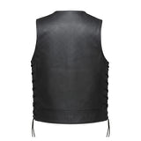 Mojave - Mens Ultra Leather Motorcycle Vest